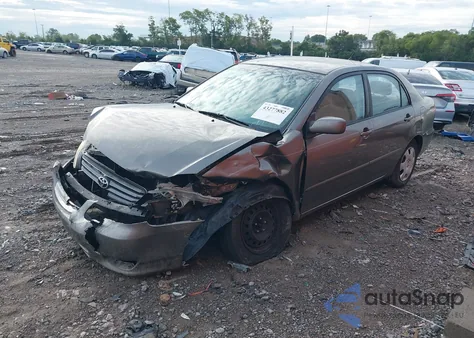 2004 Toyota Corolla Ce/Le/S from USA, damaged, VIN 1NXBR38E54Z209194